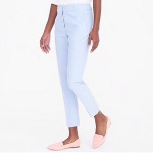 J. Crew cotton skimmer oxford pants City Fit 6